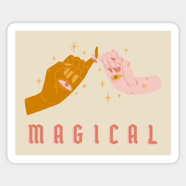 M A G I C A L Sticker by CRUCIFIXVI